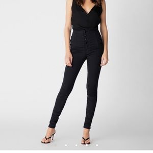 JBrand serious black Natasha sky high jeans